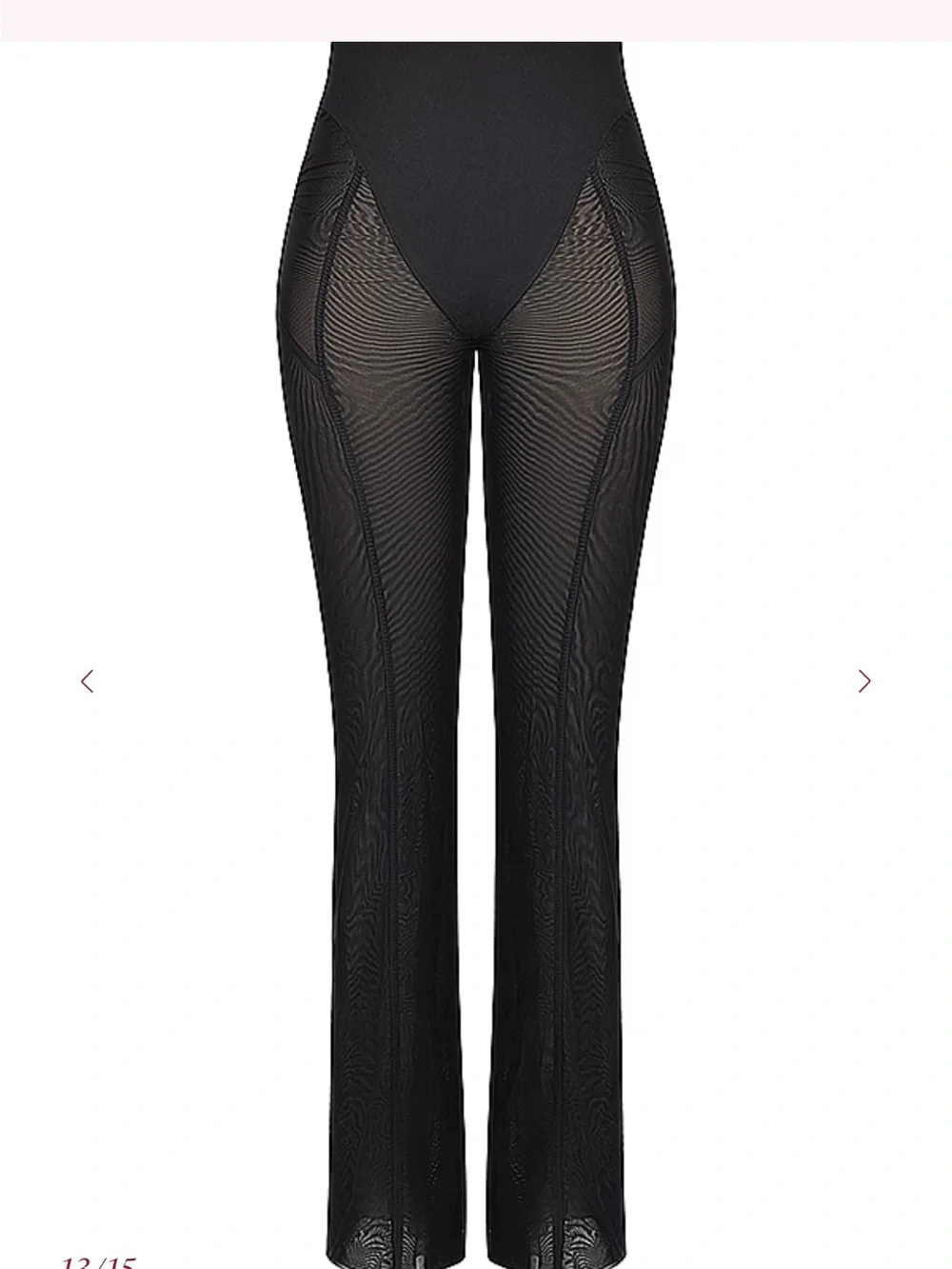 HOUSE OF CB 'Avalon' Black High Waist Trousers/Sz Small US 4-6 - Picture 11 of 11
